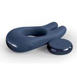 JimmyJane Deimos Rechargeable Silicone Dual Vibe Cock Ring - Blue