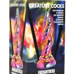 Creature Cocks Enchantress Rainbow Glass Dildo - Multicolor