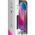 Avant Borealis Dreams Silicone Dildo - Cotton Candy - Multicolor