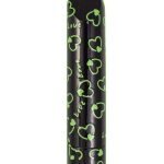 Glow Vibes Sweet Heart Rechargeable Glow-in-The-Dark Bullet - Black/Green