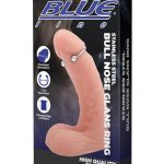 Blue Line Bull Nose Glans Ring 32mm -Stainless Steel
