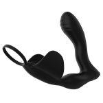 Atomic Heat Up Rechargeable Silicone Massager - Black