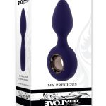 My Precious Rechargeable Silicone Anal Plug - Purple