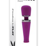 Playboy Mic Drop Rechargeable Silicone Wand - Purple
