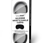 WhipSmart Quickie Cuffs with Eye Mask - Medium/Large - Black