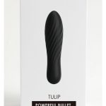 Svakom Tulip Rechargeable Silicone Bullet - Black