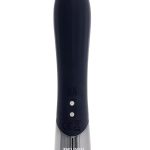 Back in Black Rechargeable Silicone Bullet - Black