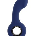 Zero Tolerance Reach Rechargeable Silicone Anal Plug - Blue