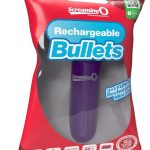 Screaming O Rechargeable Bullets - Purple