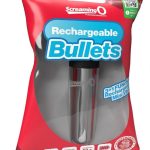 Screaming O Rechargeable Bullets - Silver