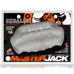 Masterjack Double Penetrator JO - Clear Ice