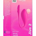 We-Vibe Jive 2 Silicone Rechargeable Remote Control Wearable G-Spot Vibrator - Electric Pink