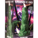 Creature Cocks Dragon Claw Silicone Dildo - Green/White