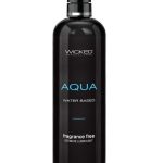 Wicked Aqua Water Based Lubricant Fragrance Free 16oz