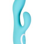 Wonderlust St Tropez Rechargeable Silicone Dual Vibrator - Teal