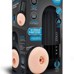 Zolo Jerkmaster Rechargeable Ass Masturbator - Black