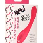 Bang! G-Spot Rechargeable Silicone Vibrator - Pink