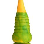 Creature Cocks Monstropus 2.0 Vibrating Tentacle Rechargeable Silicone Dildo - Yellow/Green