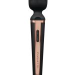 Coquette The Princess Wand Rechargeable Silicone Massager - Black/Gold