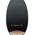 Coquette The Lay Me Down Rechargeable Silicone Vibrator - Black/Gold