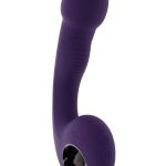 Zero Tolerance Rip Curl Rechargeable Silicone Prostate Vibrator - Purple