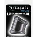Renegade Suave Silicone Ball Strecher Cock Ring - Black