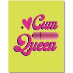 NaughtyVibes Vibe Cum Queen Greeting Card