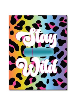 NaughtyVibes Vibe Stay Wild Greeting Card