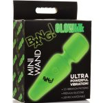 Bang! Glow in the Dark Rechargeable Silicone Mini Wand - Green