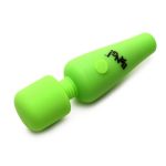 Bang! Glow in the Dark Rechargeable Silicone Mini Wand - Green