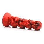 Creature Cocks Doom Silicone Dildo - Red/Black