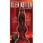 Alien Nation Fire Dragon Silicone Thrusting Dildo - Red/Black
