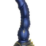 Alien Nation Zombie King Silicone Dildo - Blue/Gray