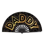 Daddy Fan - Black/Gold