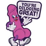 Fuck Buddies You`re Dildoing Great Enamel Pin - Multicolor