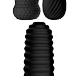 Delite Pocket Masturbator Kit - Black