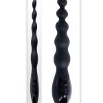 Zero Tolerance Backdoor Baton Rechargeable Silicone Anal Beads - Black