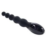 Zero Tolerance Backdoor Baton Rechargeable Silicone Anal Beads - Black