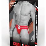 Goal Line Class Jockstrap - Small/Medium - Red