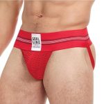 Goal Line Class Jockstrap - Small/Medium - Red