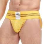 Goal Line Class Jockstrap - Small/Medium - Yellow