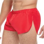 Goal Line Extreme Split Booty Shorts - Large/XLarge - Red