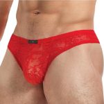 Lace King Lace Bikini - Small/Medium - Red