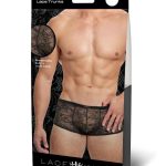 Lace King Lace Trunks - Small/Medium - Black