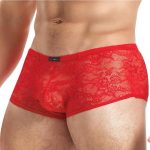 Lace King Lace Trunks - Medium/Large - Red