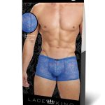 Lace King Lace Boxers - Small/Medium - Blue