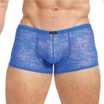 Lace King Lace Boxers - Small/Medium - Blue