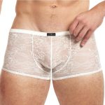 Lace King Lace Boxers - Large/XLarge - White