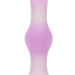 Lavender Haze Bulb Probe Silicone Rechargeable Anal Plug - Purple/White