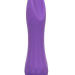 Gia Dual Flicker Silicone Rechargeable Vibrator - Purple